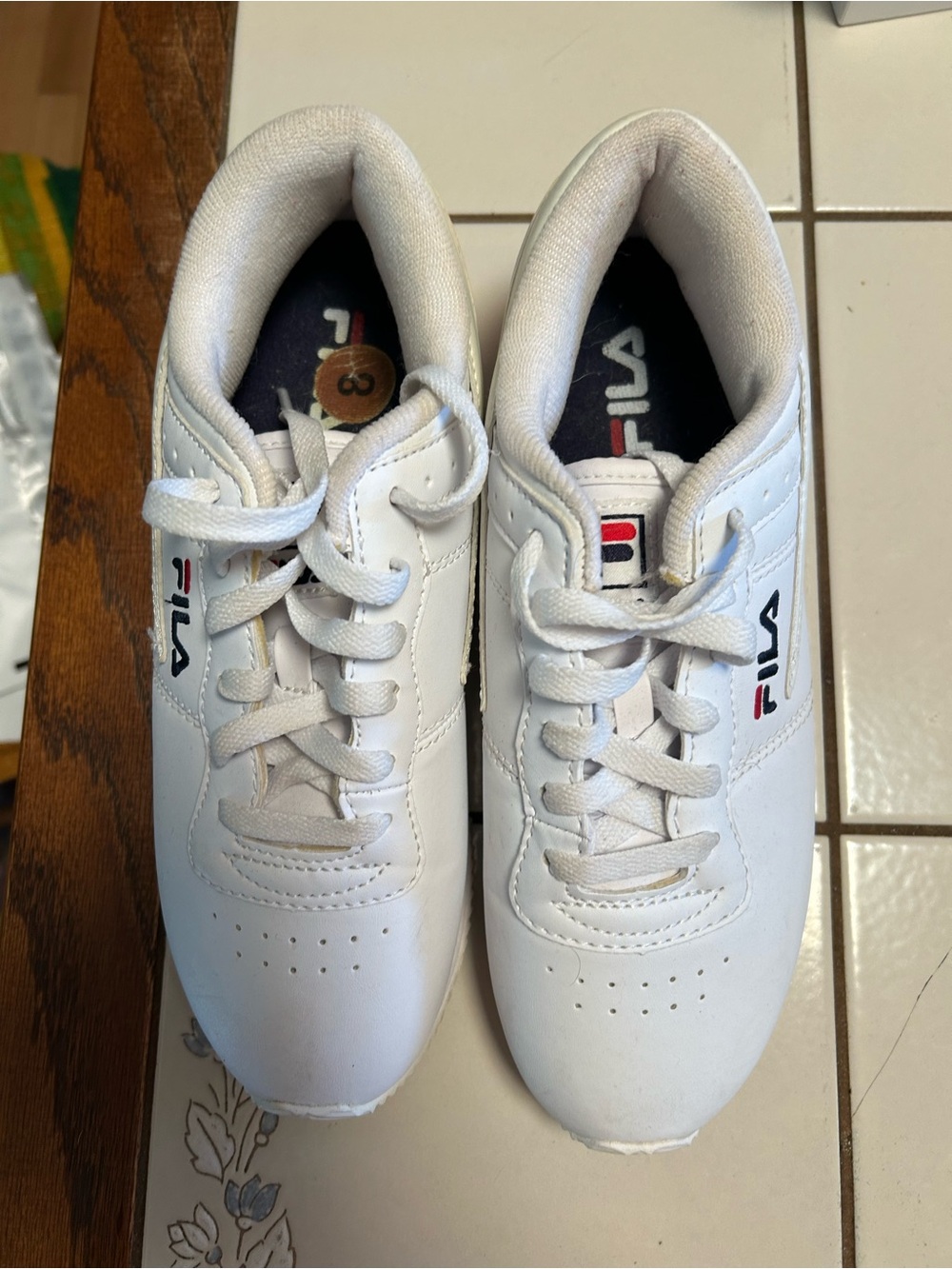 Fila Women’s White Tennishoes